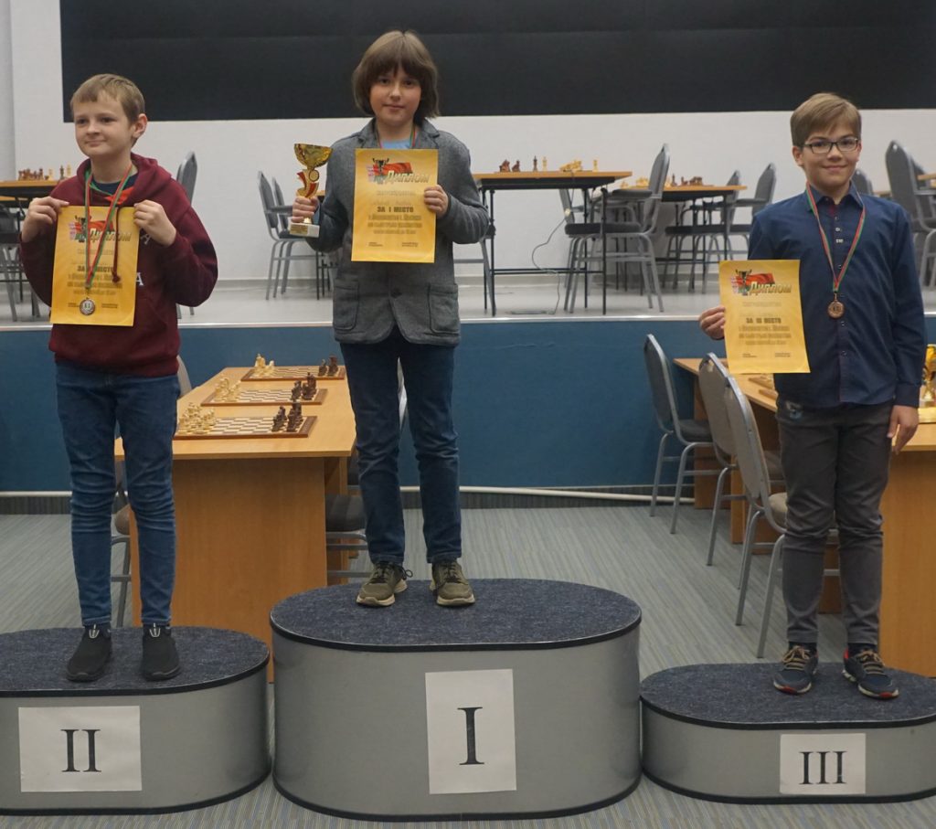 Числов Сергей занял 3 место в первенстве Минска по быстрым шахматам в возрасте до 12 лет