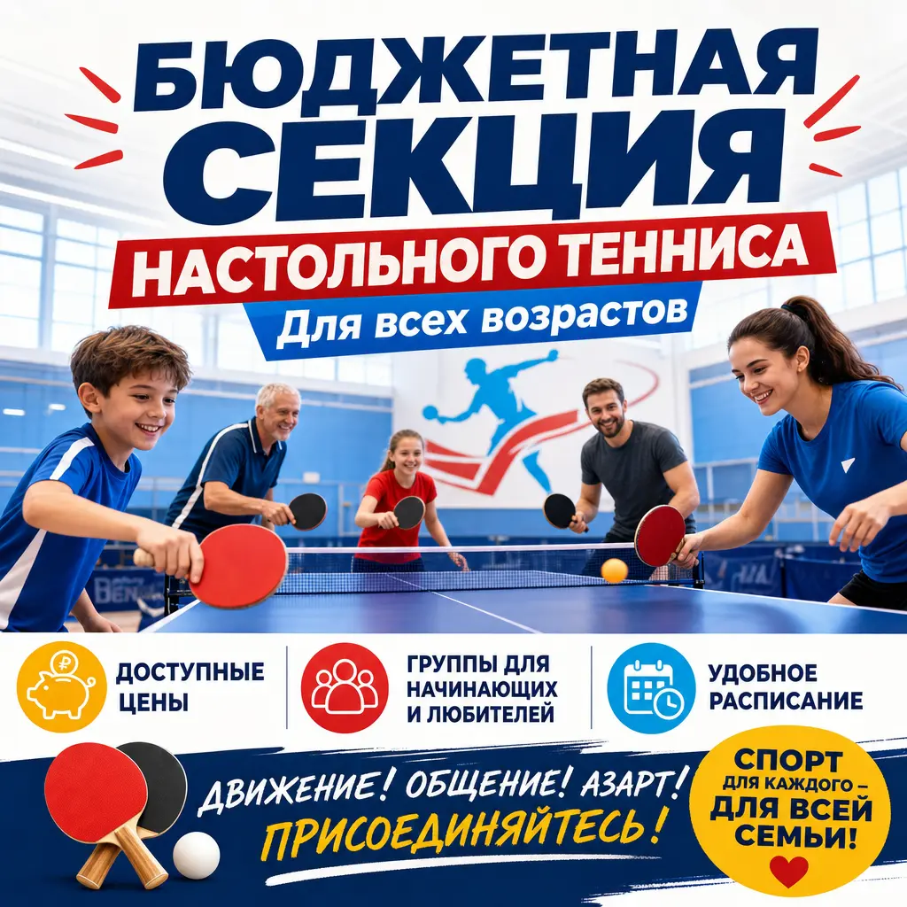 Настольный теннис